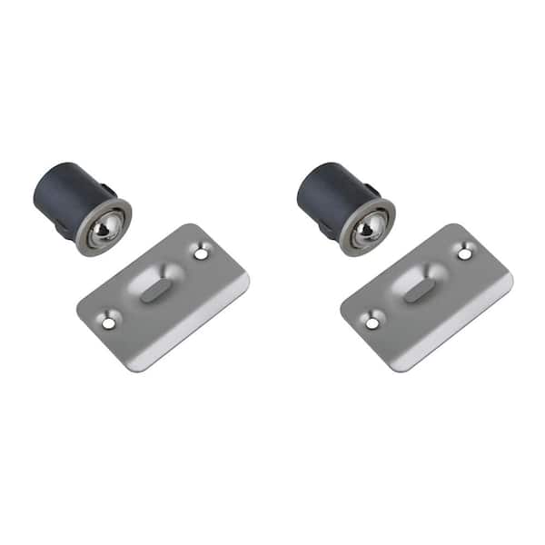 Design House Satin Nickel Drive in Ball Catch (2 per Pack)