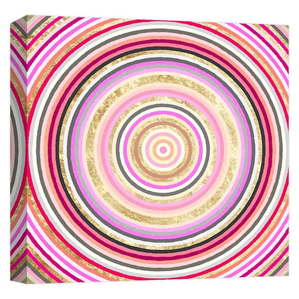 PTM Images Color Swirl'' Canvas Abstract Wall Art 15 in. x 15 in.