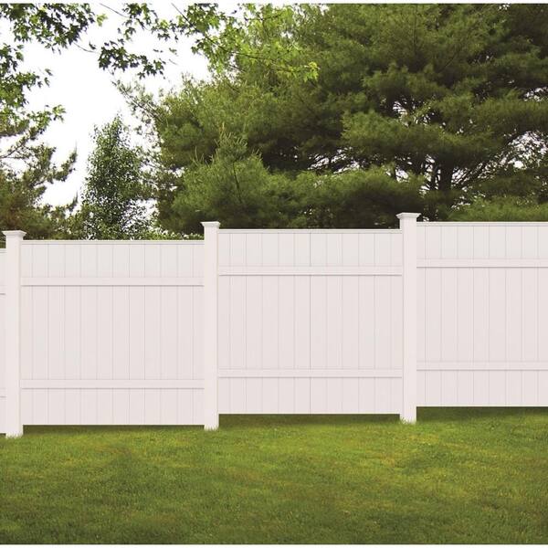 Veranda 5 In X 5 In X 8 Ft White Vinyl Fence Post 73010700 The Home Depot Veranda 5 In X 5 In X 8 Ft White Vinyl Fence Post 73010700 The Home Depot