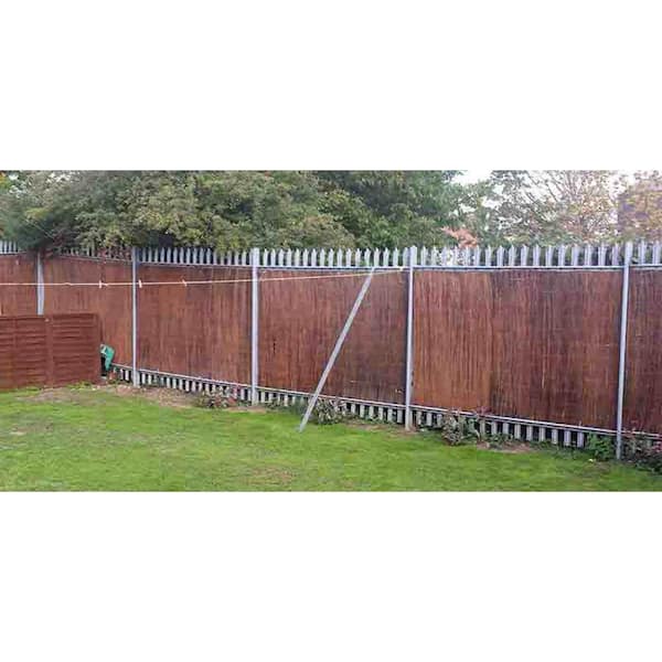 MGP 8 ft. L x 4 ft. H Willow Twig Privacy Screen Fence