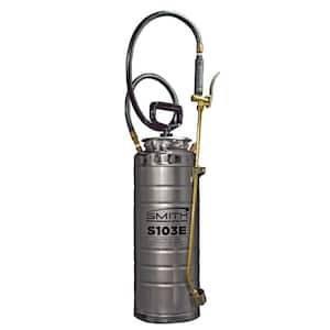 3.5 Gal. Industrial and Contractor Stainless Steel Concrete Compression Sprayer
