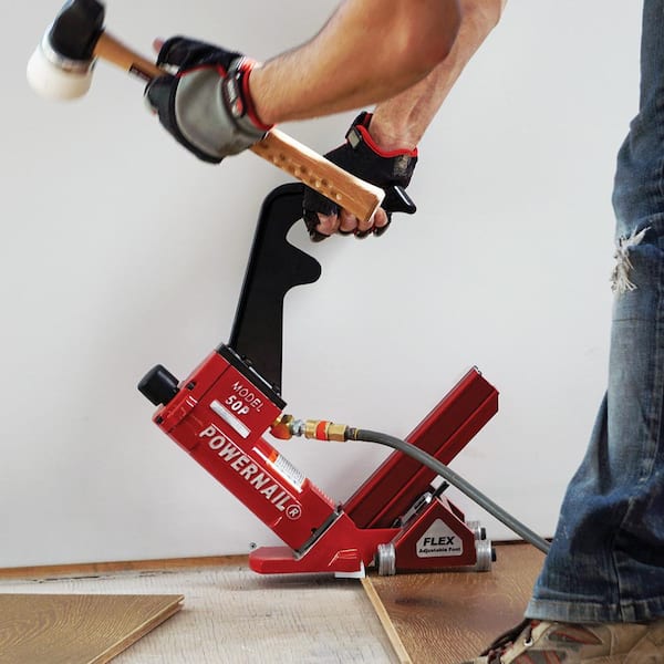 Flooring cleat on sale nailer