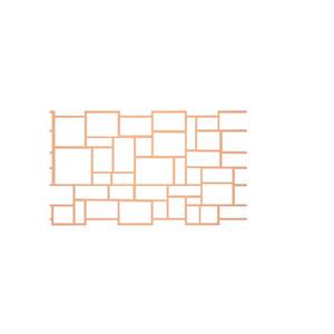 Bon Tool 33 In X 365 Ft Old English Cobble Decorative Concrete Paper Stencil 32 254 The Home Depot