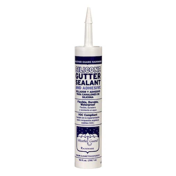 Gibraltar Building Products 10 oz. Clear Silicone Gutter Sealant