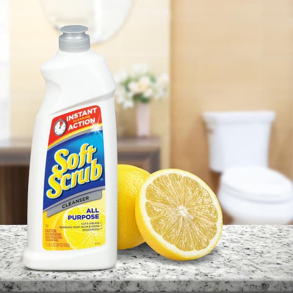 Lemon Cream Cleaner Scrub & Polish For Cleaning Tough Surfaces - ECOS®