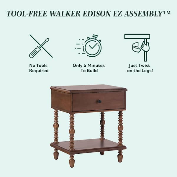 Walker Edison Furniture Company Modern Farmhouse Easy