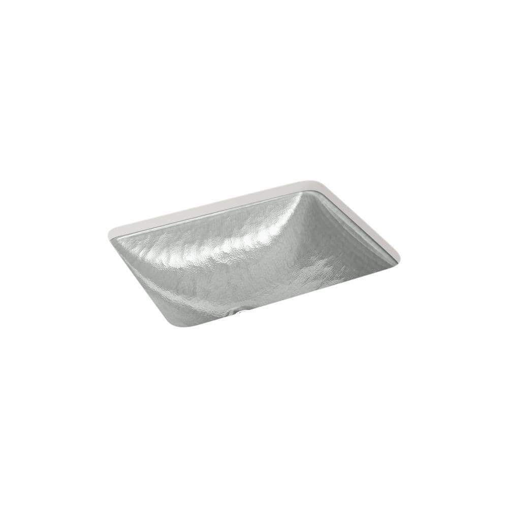 Yepsen Opaque Stone Glass Undermount Bathroom Sink