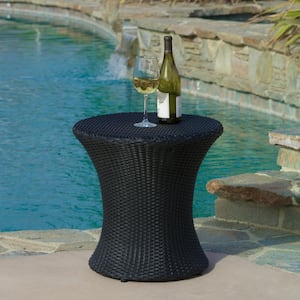 Adriana Round Plastic Outdoor Accent Table