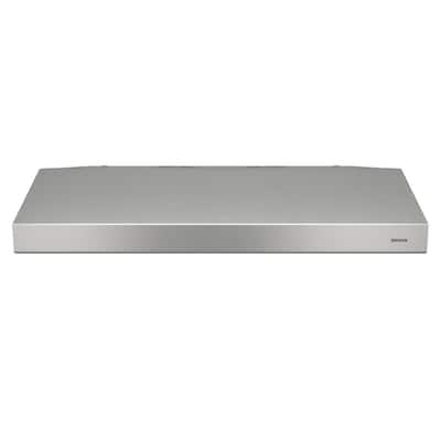 IKTCH 30 in. 900 CFM Ducted Insert with LED 4 Speed Gesture Sensing and Touch Control Panel Range Hood in Stainless Steel