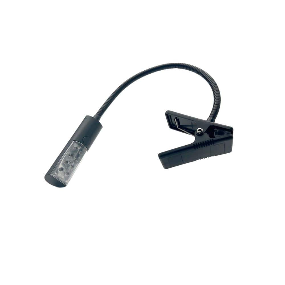 Black Flexible LED Grill Light with Magnetic Clamp