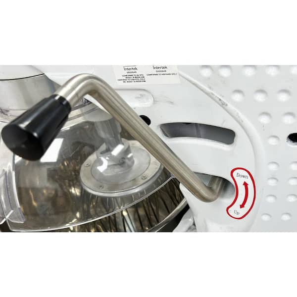Elite Kitchen Supply 30 qt. 3-Speed Commercial Gear Driven White