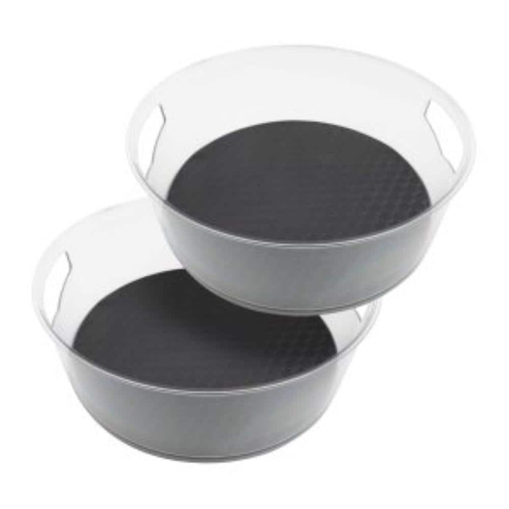 Spectrum HEXA Lazy Susan - Large S/2 1000230 - The Home Depot