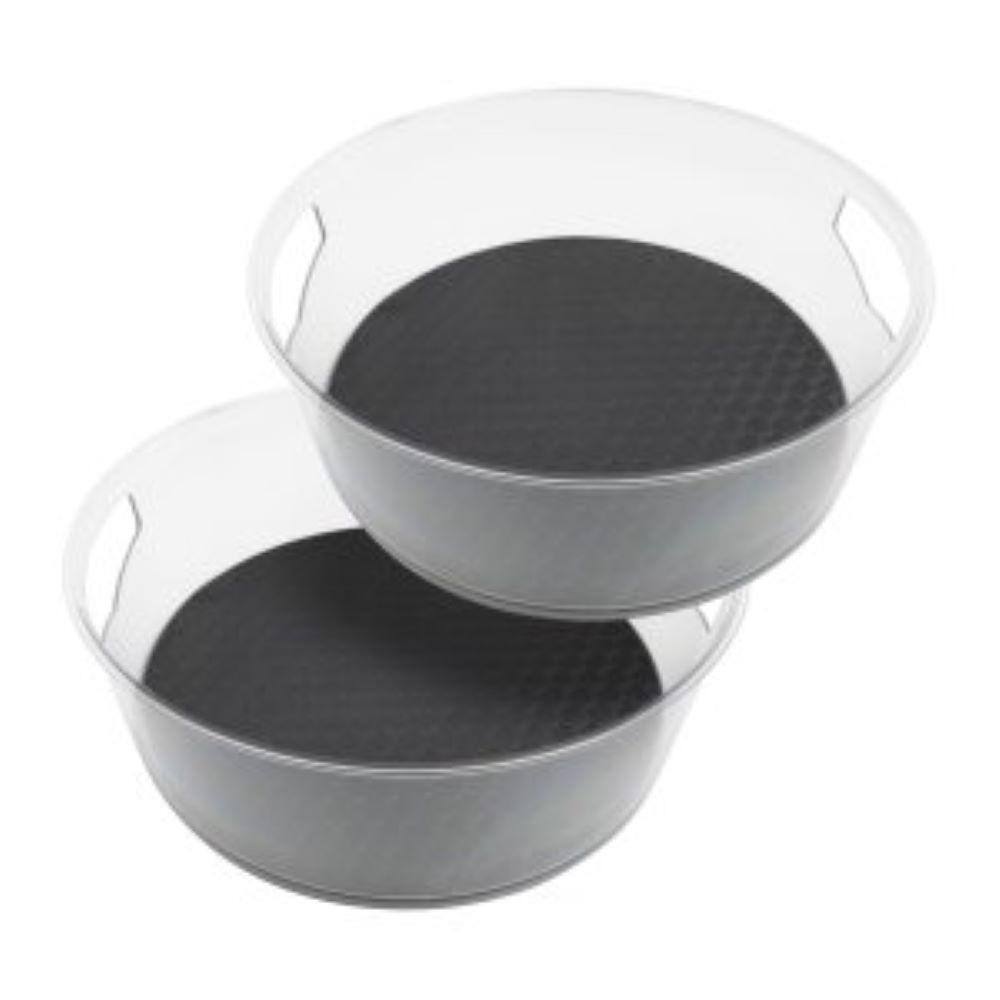 Spectrum HEXA Lazy Susan - Large S/2 1000230 - The Home Depot