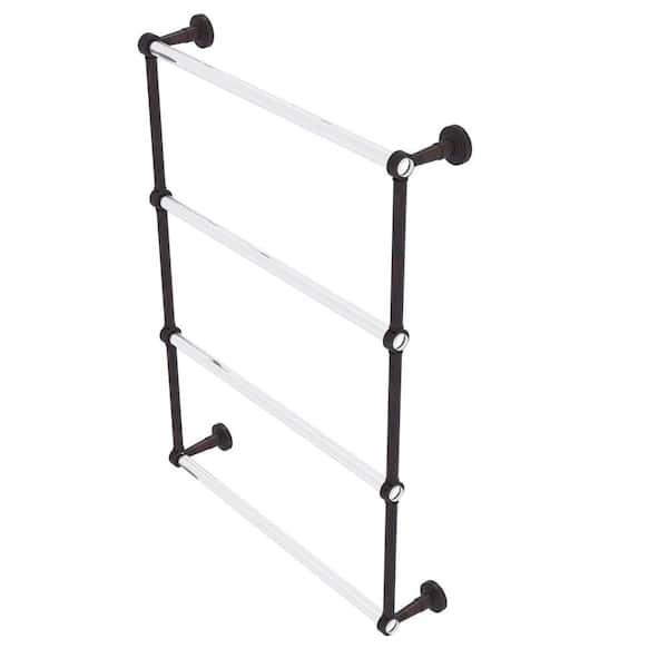 Allied Brass Pacific Beach 4-Tier 24 in. Ladder Towel Bar in Venetian Bronze