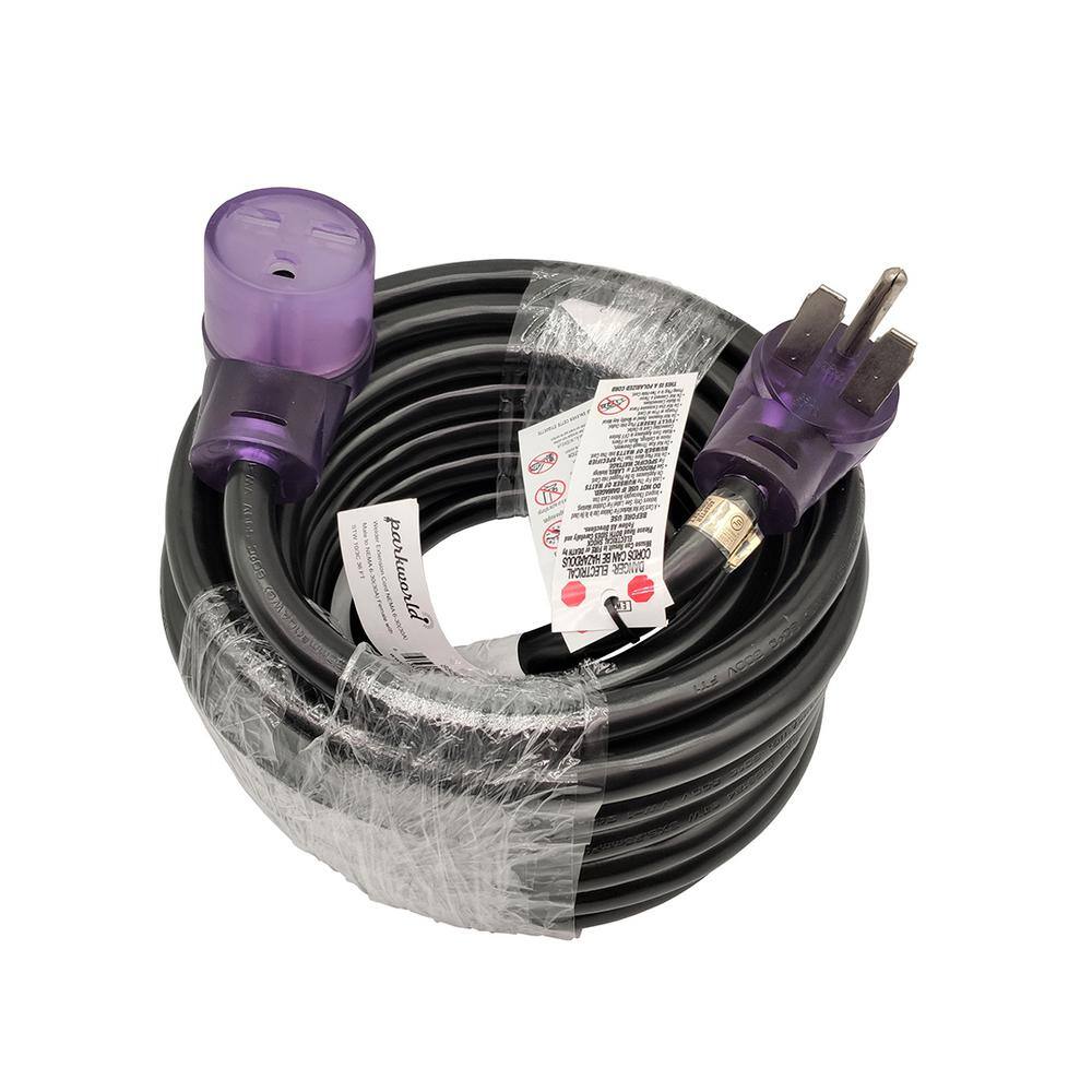 36 ft. STW 10/3 30 Amp 250-Volt Heavy-Duty Industral NEMA 6-30 Extension Cord price history on PriceWatchPro