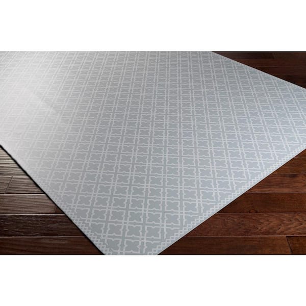 Elsie Cream/Medium Gray 2 ft. x 4 ft. Indoor Area Rug