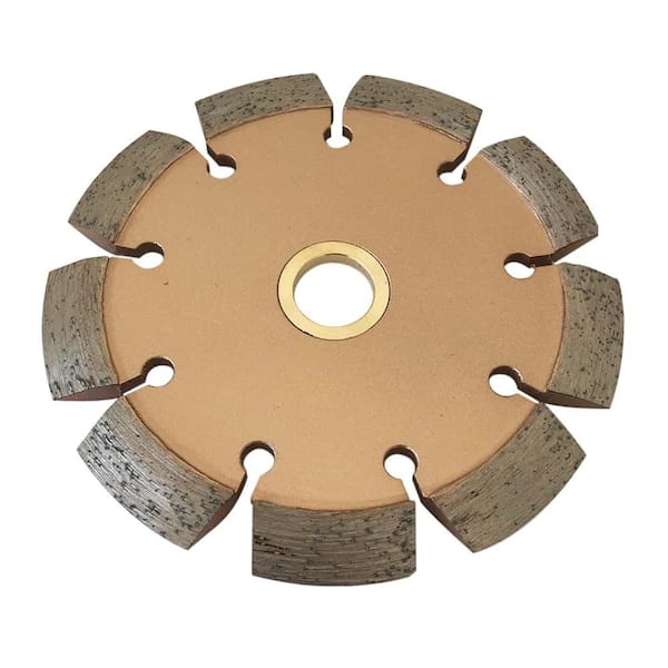 5 in. Concrete or Asphalt Repair, Segmented Rim, Crack Chaser Diamond Blade, 3/8 in. Crack Width, 7/8 in.-5/8 in.