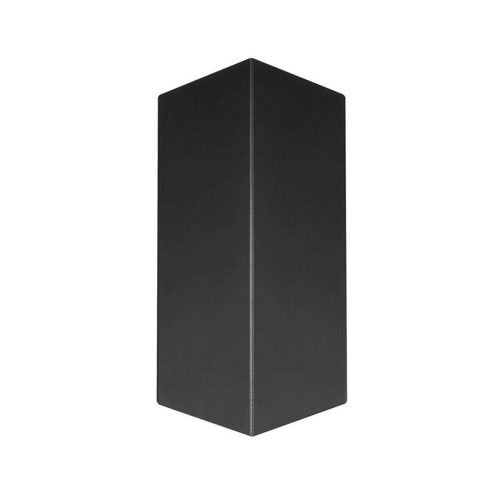 Summit Black Aluminum Dimmable LED Wall Sconce
