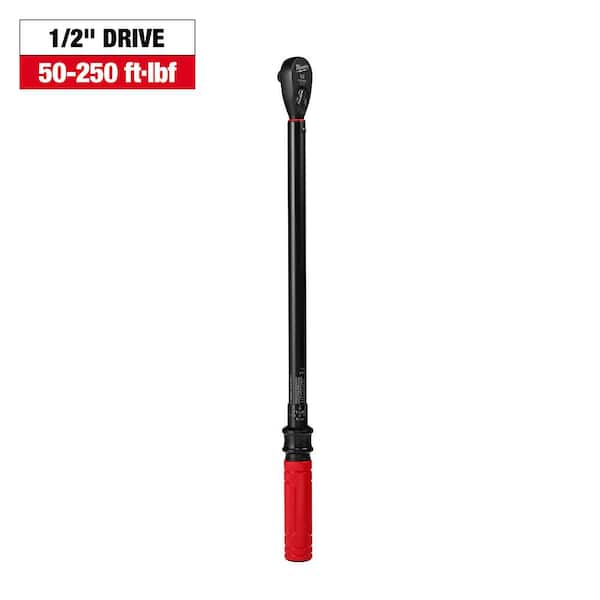 1/2 in. Drive 50-250 ft./lbs. Click Torque Wrench