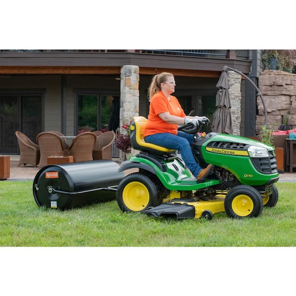 Cordless lawn mower online with roller