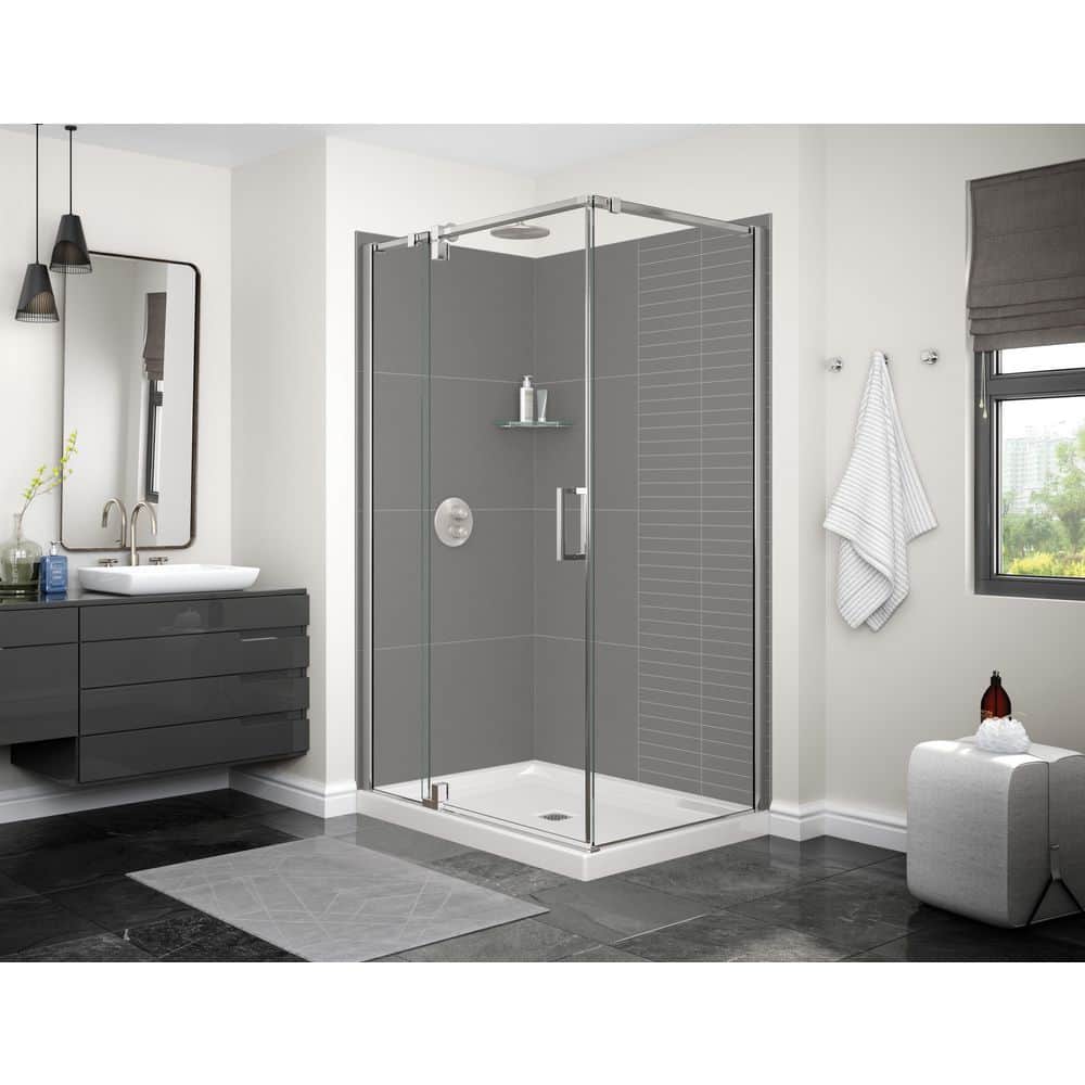 pebble-grey-maax-corner-shower