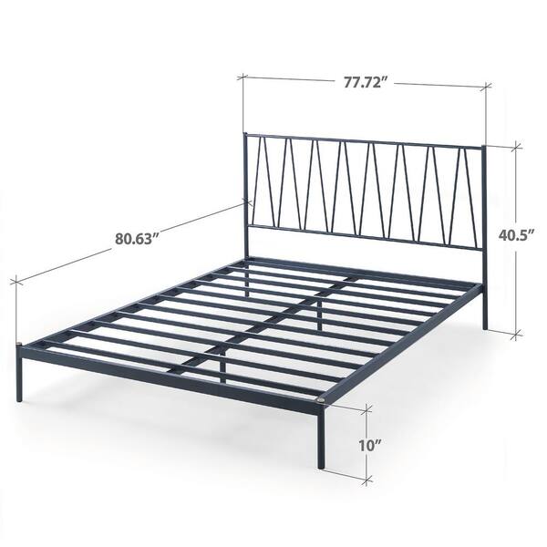cot size platform bed