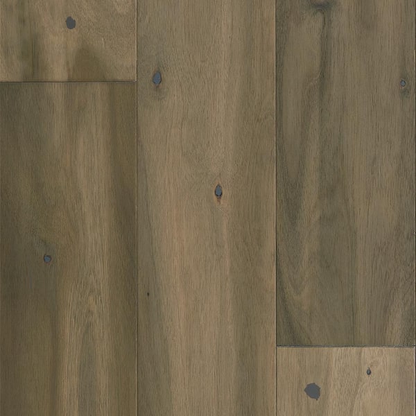Malibu Wide Plank Pelican Point Acacia 3/8 in. T x 6 1/2 in.W x Tongue & Groove Wirebrushed Engineered Hardwood Flooring (25.57 sqft/case)