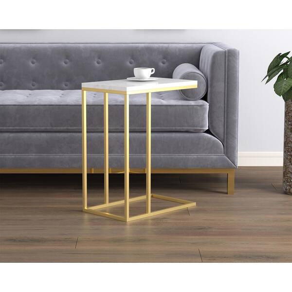 Dining Table ⌀ 90 cm SAVONI Gold DEF