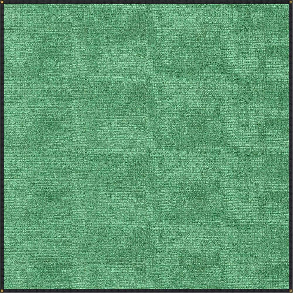 POLY-TEX 8 ft. x 8 ft. 30% Green Shade Cloth HG1008 - The Home Depot