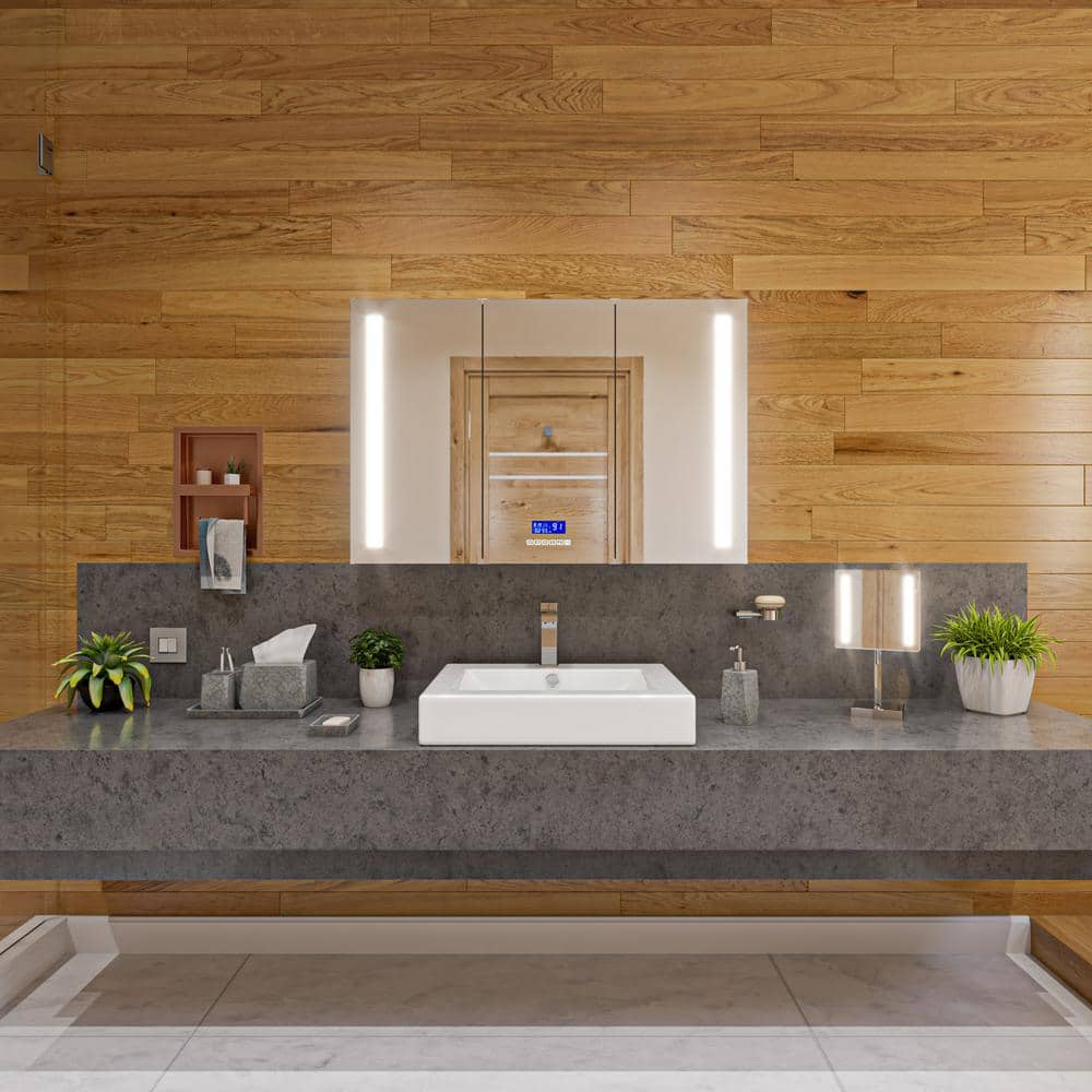 Brushed Copper Stainless Steel Recessed Toilet Paper Holder Niche