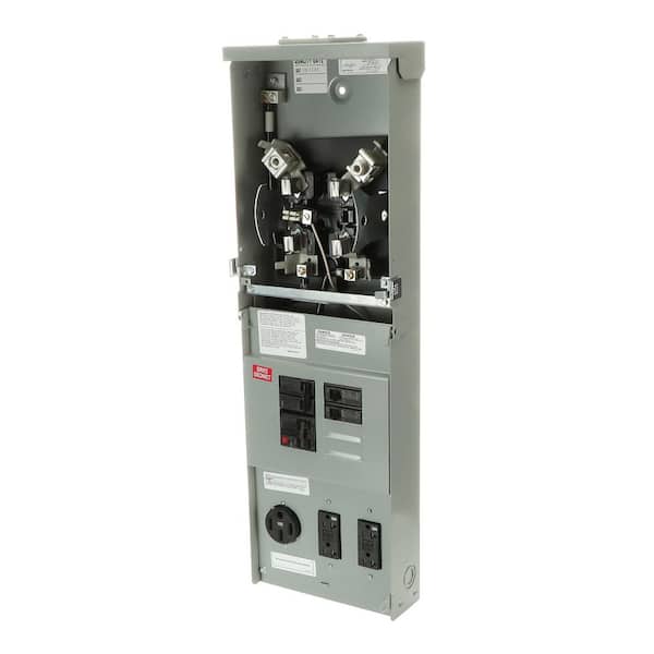 100 Amp 6-Space 12-Circuit Main Breaker Overhead/Underground Temporary Power Panel (U176MBC033)
