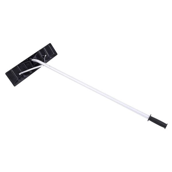Winado 20 ft. Roof Rake with (26.8 in. x 6 in.) Plastic Head