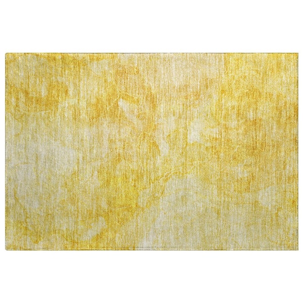 Dream Shag Premium Machine Washable Abstract ADS689 Taupe 10 ft. x 14 ft. Area Rug