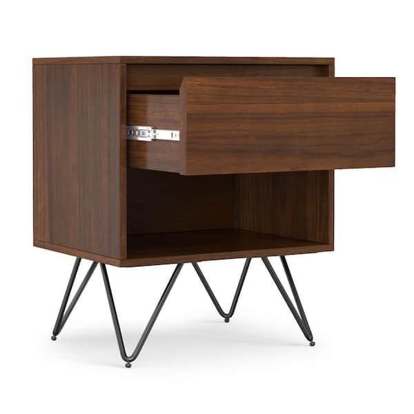 Simpli Home Hunter 20 in. Wide Industrial Modern 1 Drawer