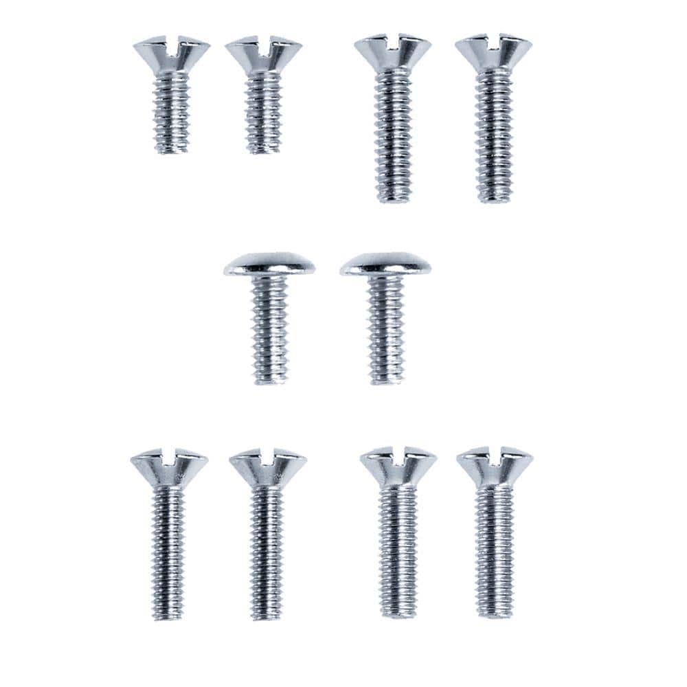 Handle Screw Kit in Chrome (10-Pack) price history on PriceWatchPro