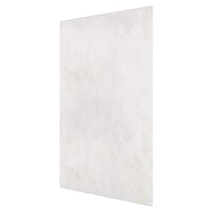 60 in. x 98 in. 1-Piece Glue-Up Alcove Back Shower Wall in Sand Granite