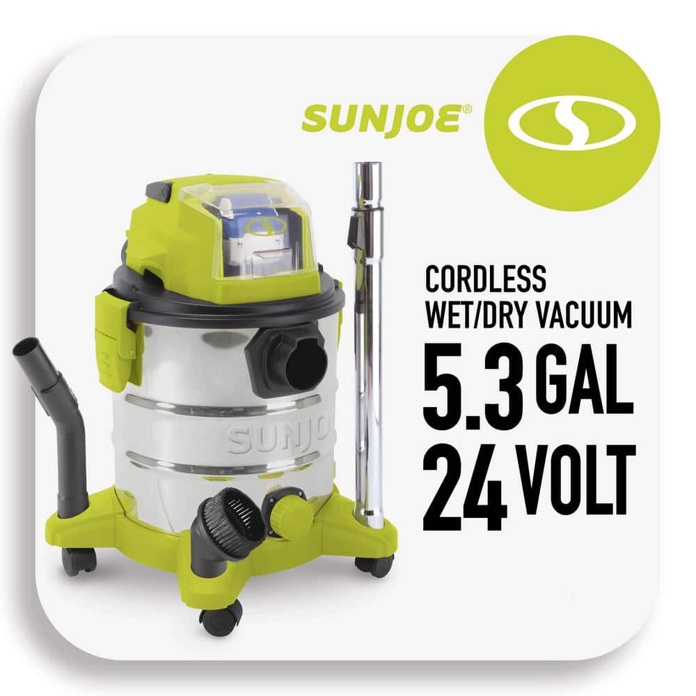5.2 Gal. 24V IONMAX Cordless Portable Stainless Steel Wet/Dry Vacuum Kit with 4.0 Ah Battery Plus Charger price history on PriceWatchPro