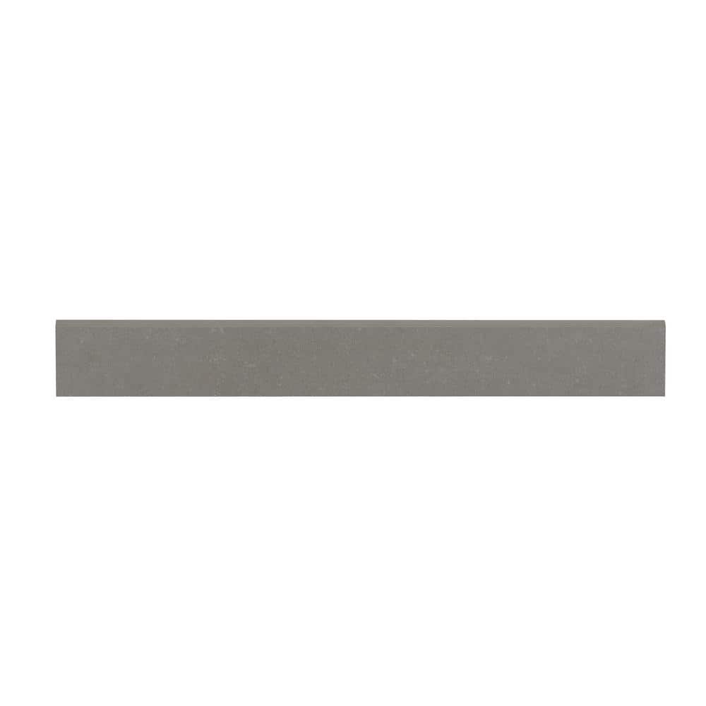 Beton Gris Bullnose 3 in. x 24 in. Matte Porcelain Wall Tile (12 lin. ft./Case) price history on PriceWatchPro