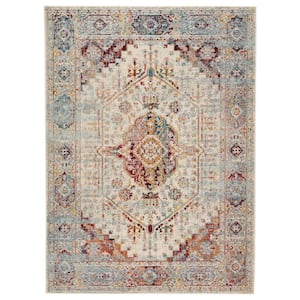 Indie Medallion 5 ft. 3 in. x 7 ft. 6 in. Multicolor Area Rug
