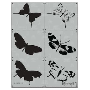 Butterflies Stencil (3-Pack)