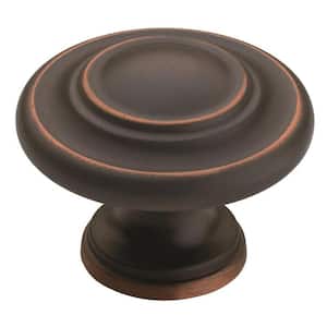 Inspirations 1-3/4 in (44 mm) Diameter Oil-Rubbed Bronze Round Cabinet Knob