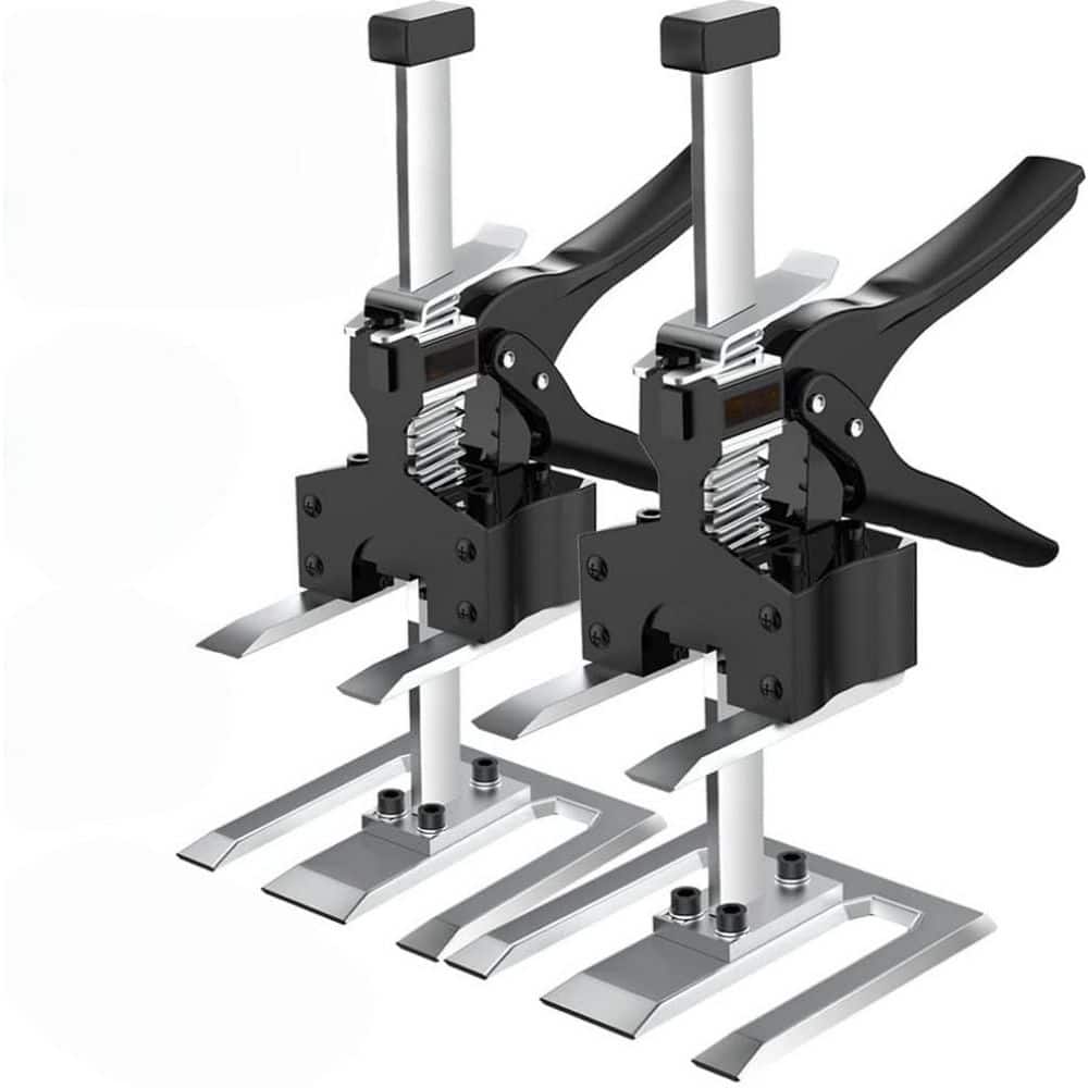 12 in. Black Carbon Steel Drywall Jack Post, Weight to 330 lb., Drywall Lift for Wall Tile Locator, Easy Pressing price history on PriceWatchPro