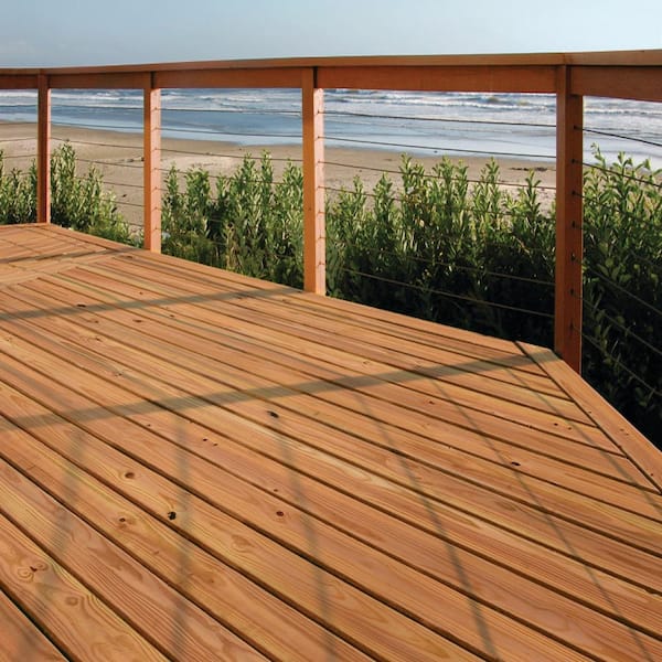 Post Protector Decay Protection 5.5-in x 5.5-in x 3-1/2-ft Cedar Tone Deck  Post Sleeve in the Deck Posts & Post Sleeves department at