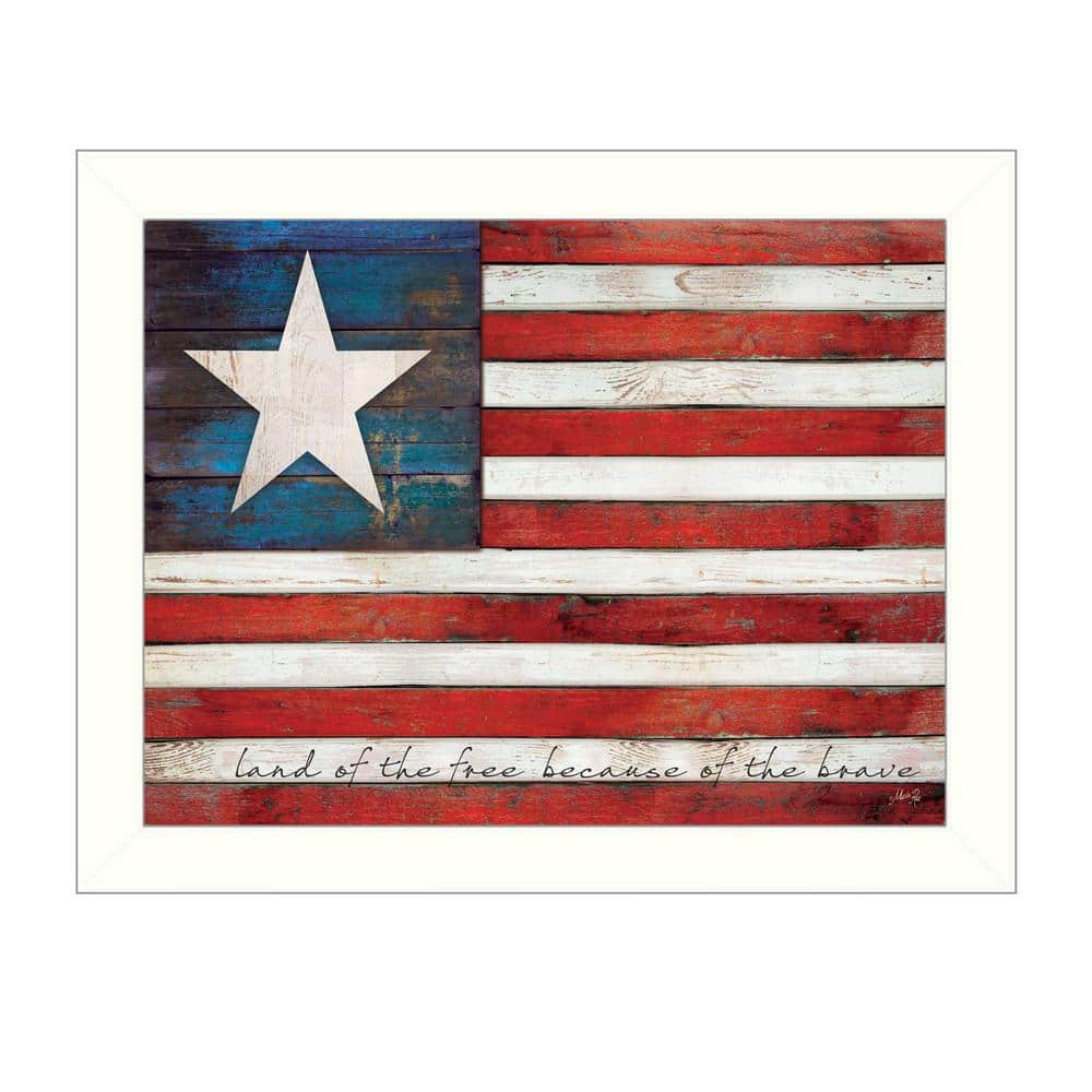 Land of the Free by Marla Rae, Printed Home Decor Wall Art, Ready to Hang F
