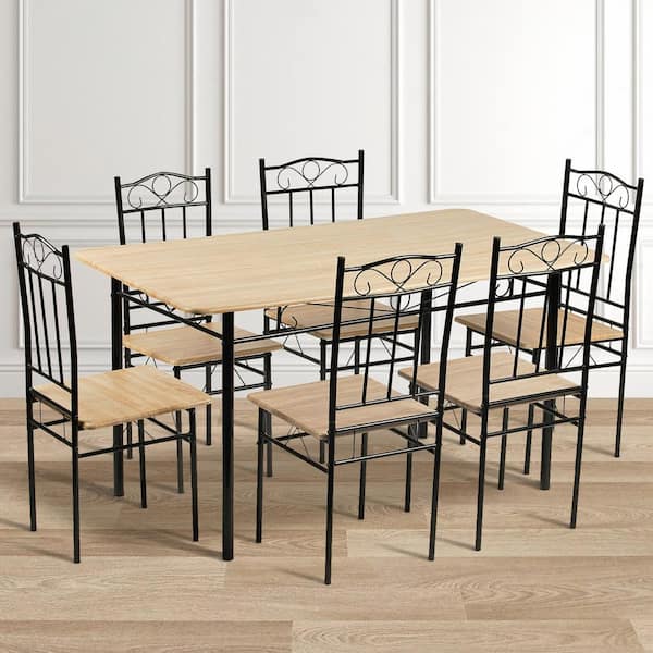 Lugent 7 2024 piece dining set