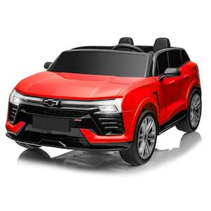 2-Seater Licensed Blazer Ride on Car Toy with Parent Remote Control, 3 Speeds, Wireless Music, MP3 Player, Red