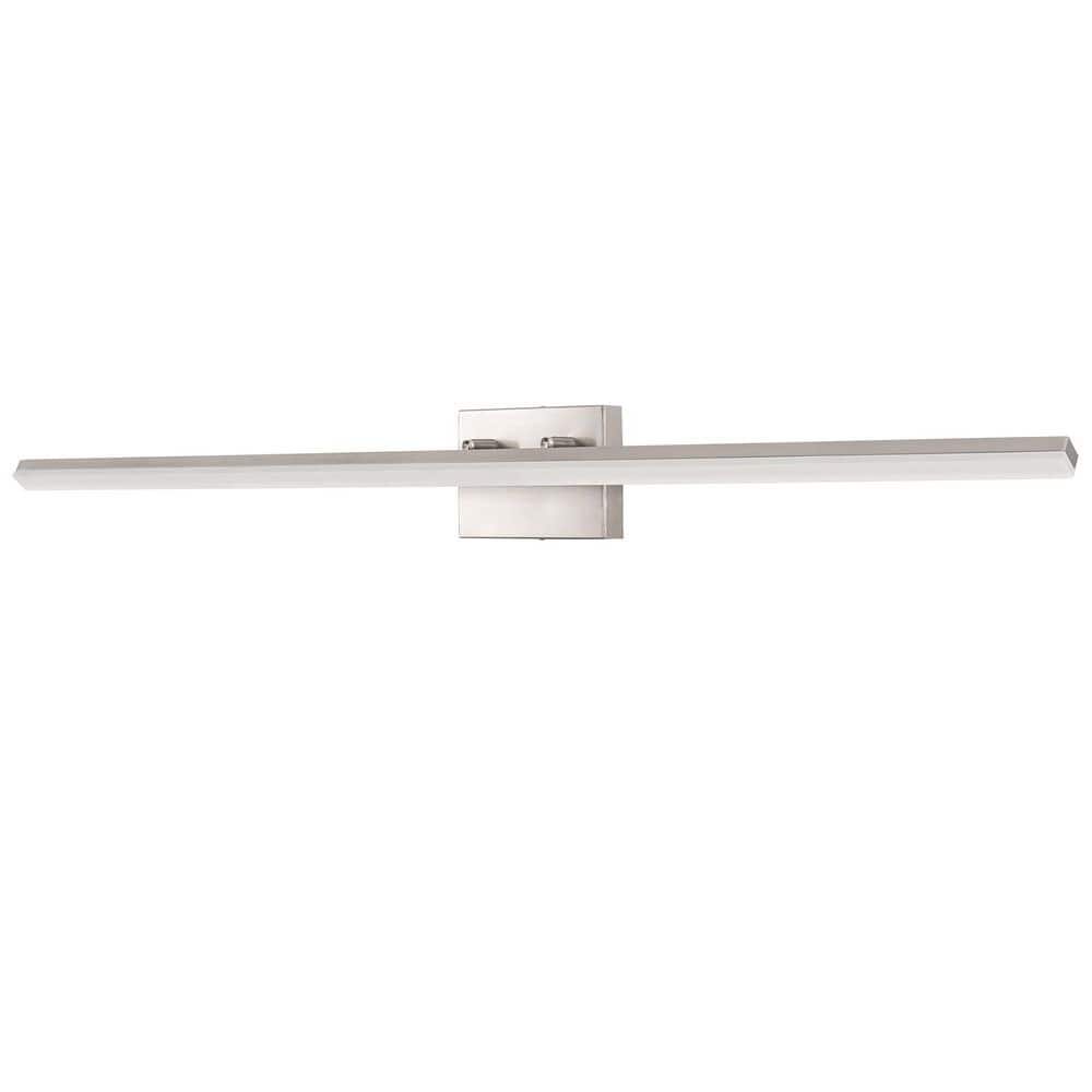 48 in. Brushed Nickel 5CCT Color-Changing Vanity Light, Modern Metal LED Vanity Light for Bathroom and Powder Room price history on PriceWatchPro