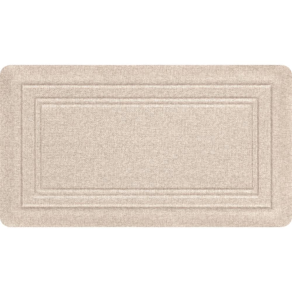 Leatherette Beige 20 in. x 36 in. Anti-Fatigue Non-Slip Indoor Comfort Mat price history on PriceWatchPro