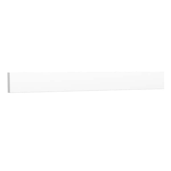 30 in. Cultured Marble Backsplash in White