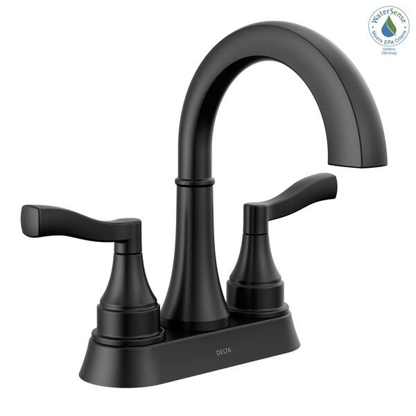 Delta Faryn 4 in. Centerset Double-Handle Bathroom Faucet in